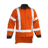 Bisley TenCate Tecasafe Plus 700 X Taped Hi Vis TTMC FR Vented Shirt