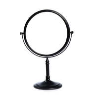 5x magnifying mirror tabletop - black