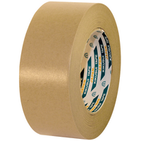 Husky Tape 50x Pack 108 Flatback Paper Tape Brown 48mm x 50m