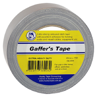 Husky Tape 24x Pack 360 Silver Gaffer Tape 48mm x 25m