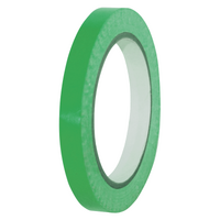 Husky Tape 144x Pack 550 PVC Film Tape Green 12mm x 66m