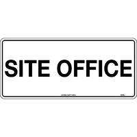 Site Office Sign 450x200mm Metal