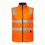 Hi Vis Reversible Fleece Reflective Vest