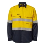 HRC2 Inherent Hi Vis Reflective Shirt with Gusset Sleeves