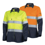 Ladies Lightweight PPE2 FR Shirt with Loxy Reflective Tape