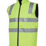 Hi Vis Reversible Fleece Reflective Vest